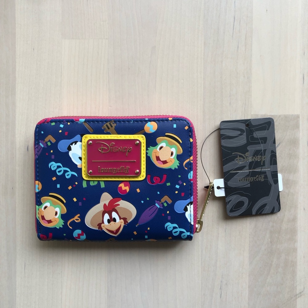 Loungefly Disney The Three Caballeros Zip Wallet